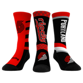 Rock 'Em Socks Portland Trail Blazers - Ultimate Jersey - 3-Pack