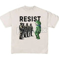 Pasimax Portland Frog "Resist Fascism" T-Shirt - Anti-Fascism Activism Graphic Tee, Unisex Political Statement Shirt — main p