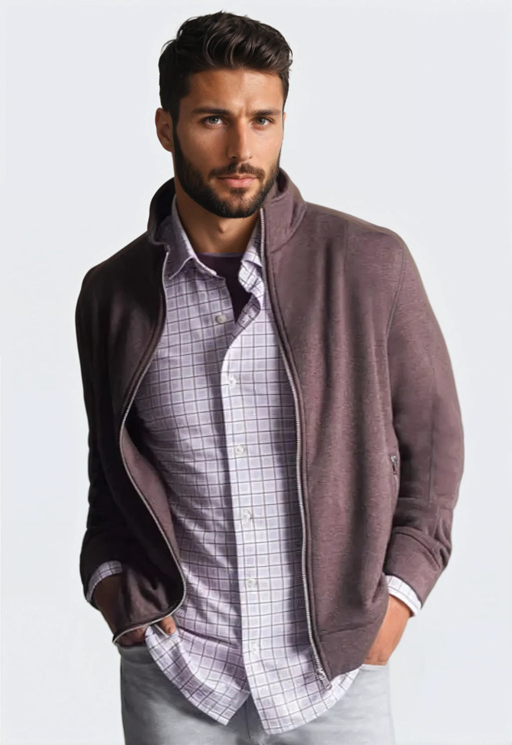 Buki Power Suit Matching Set - Full Zip Sweatshirt & Sweatpant — in-use photo
