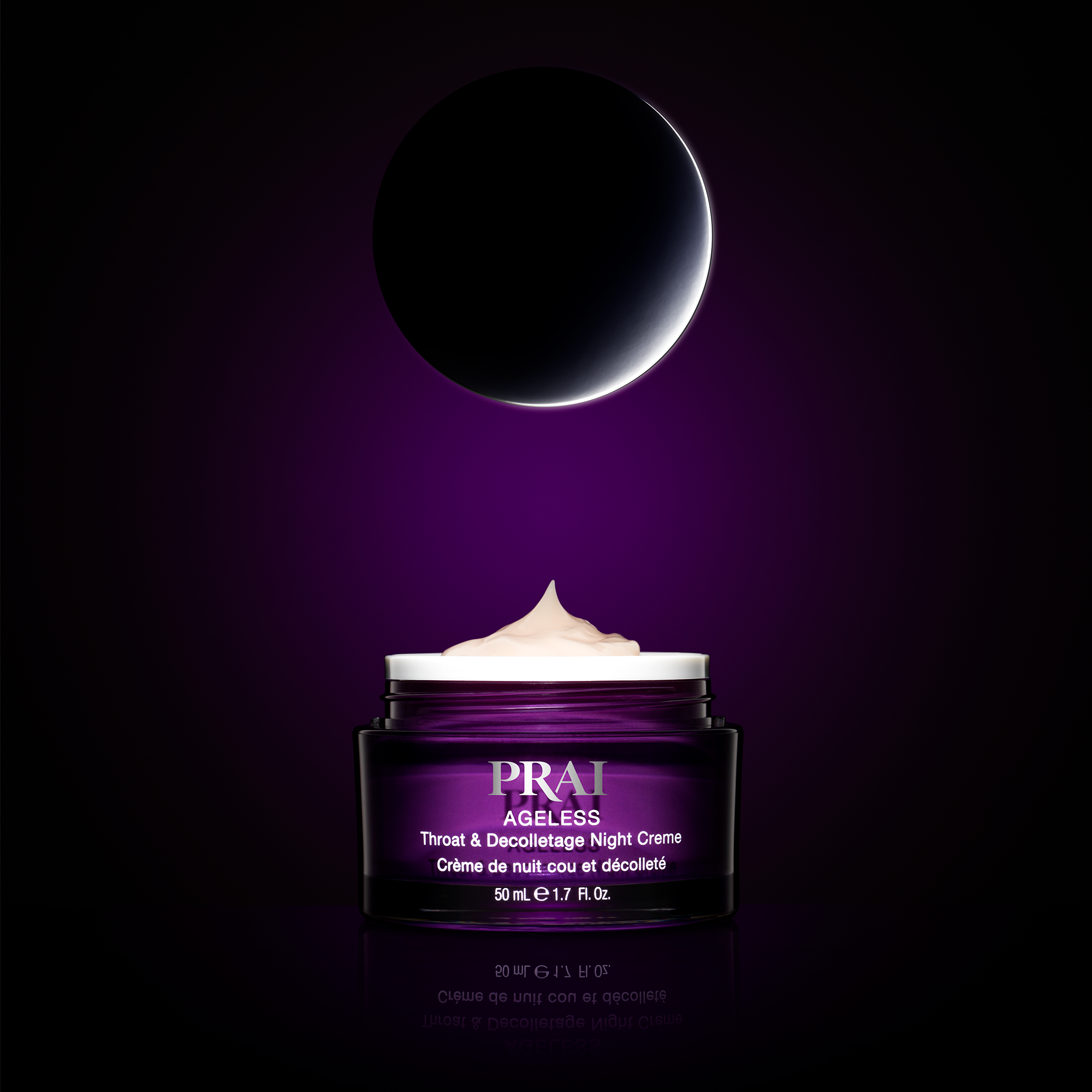 PRAI Beauty Ageless Throat & Decolletage Night Creme with Retinol — lifestyle context