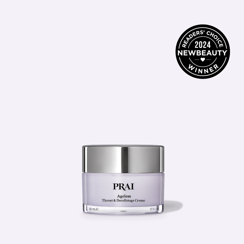 PRAI Beauty Ageless Throat & Decolletage Anti-Aging Neck Creme — detail close-up