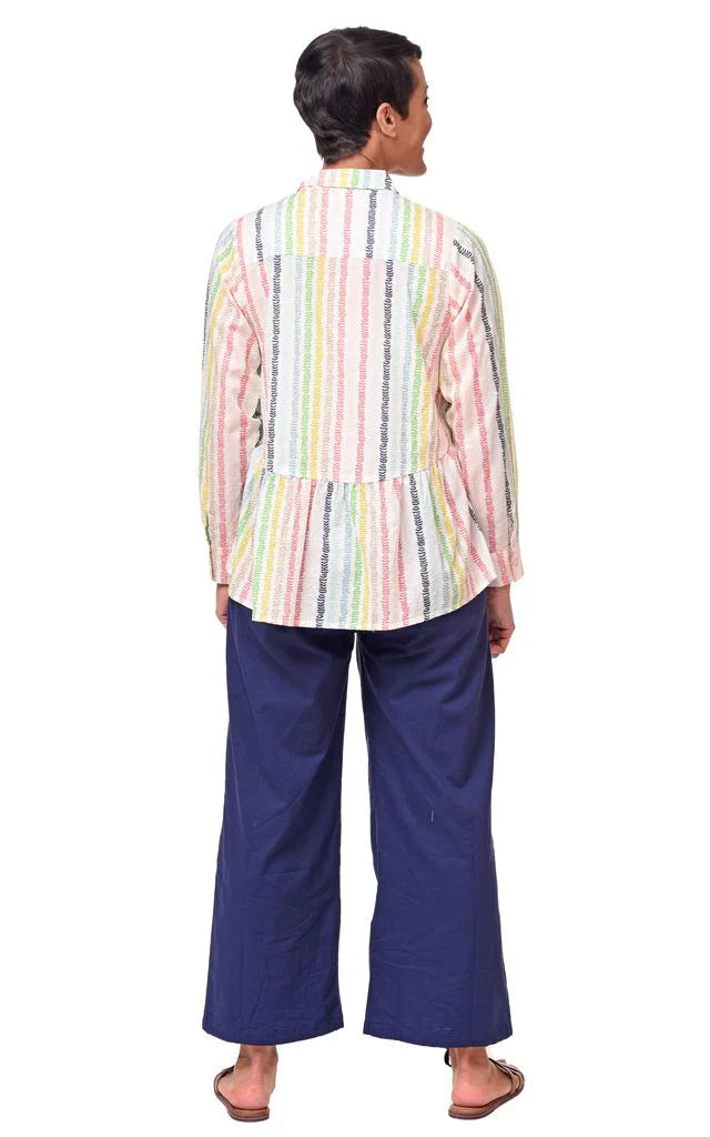 KADOU BOUTIQUE Tulip Prairie Shirt — lifestyle context