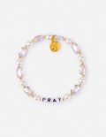 Elevated Faith Pray Pearl Letter Bracelet — main product shot