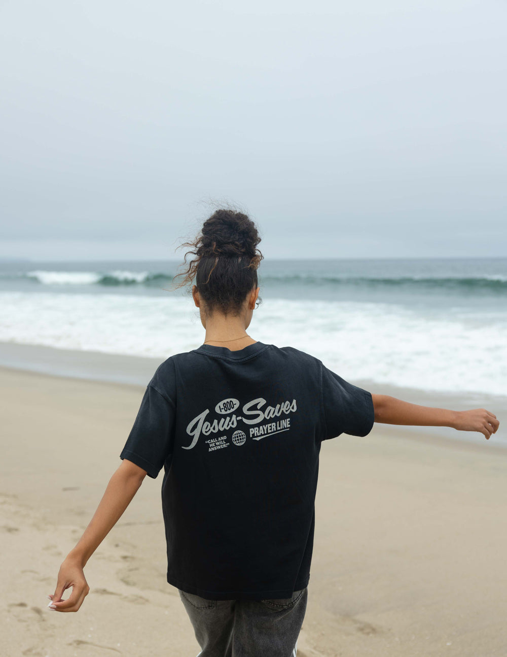 Elevated Faith Prayer Line Unisex Tee — t-shirt category context