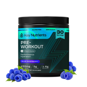 Key Nutrients Pre-Workout Powder with Electrolytes