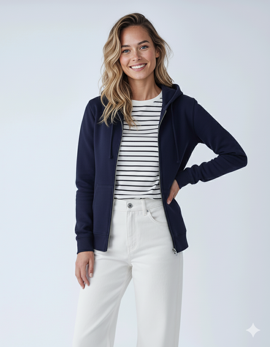Zip Hoodie Midweight P2008 – SpectraUSA, view 5