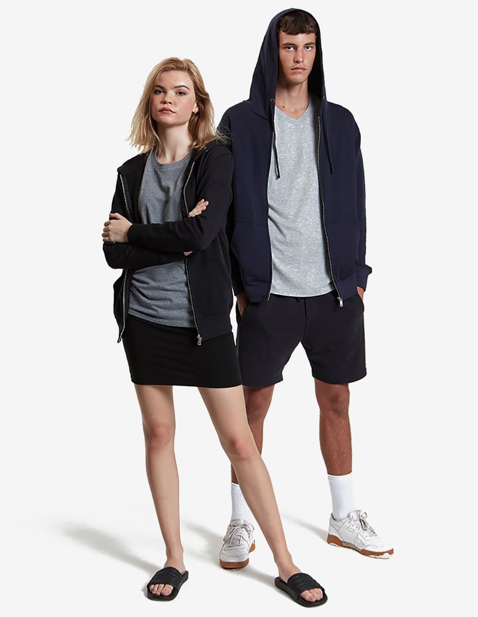 Zip Hoodie Midweight P2008 – SpectraUSA, view 13