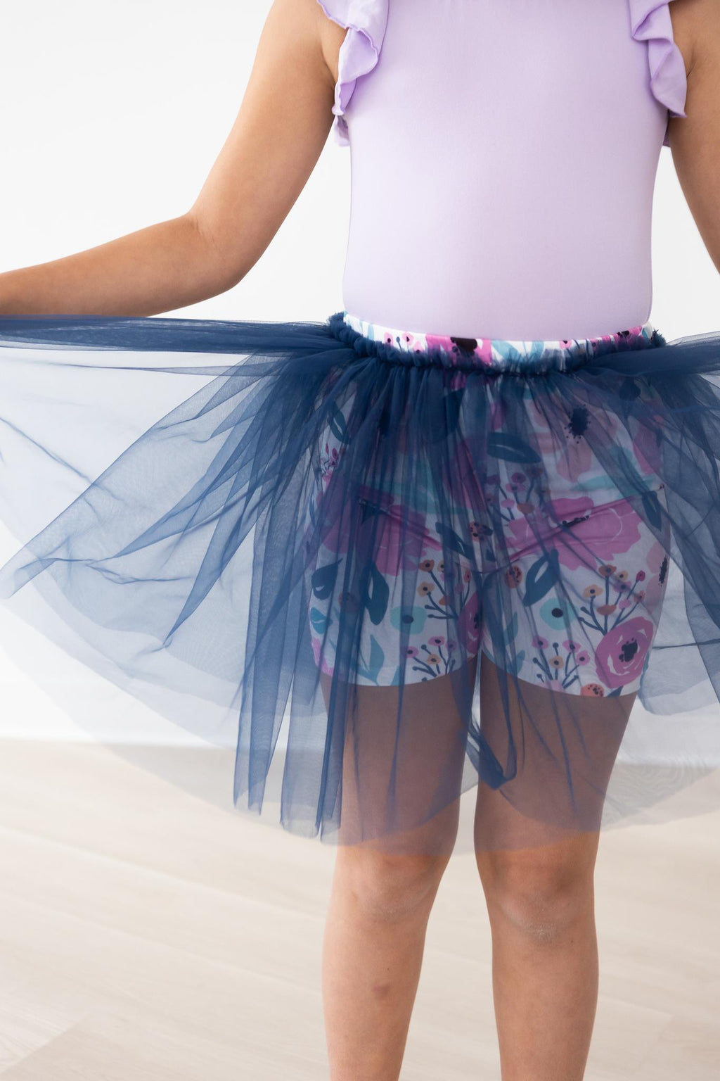 Mila & Rose ® Pretty in Purple Tutu Shorts — lifestyle context