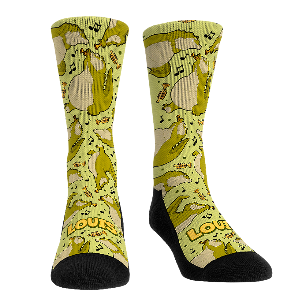 Rock 'Em Socks Rock 'Em Socks The Princess and the Frog - Louis All-Over — main product shot