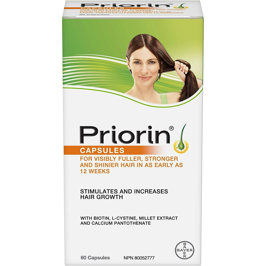 Priorin Intense Hair Growth Supplement - Supports Healthy Hair with Millet Extract, Biotin, and Vitamin B5