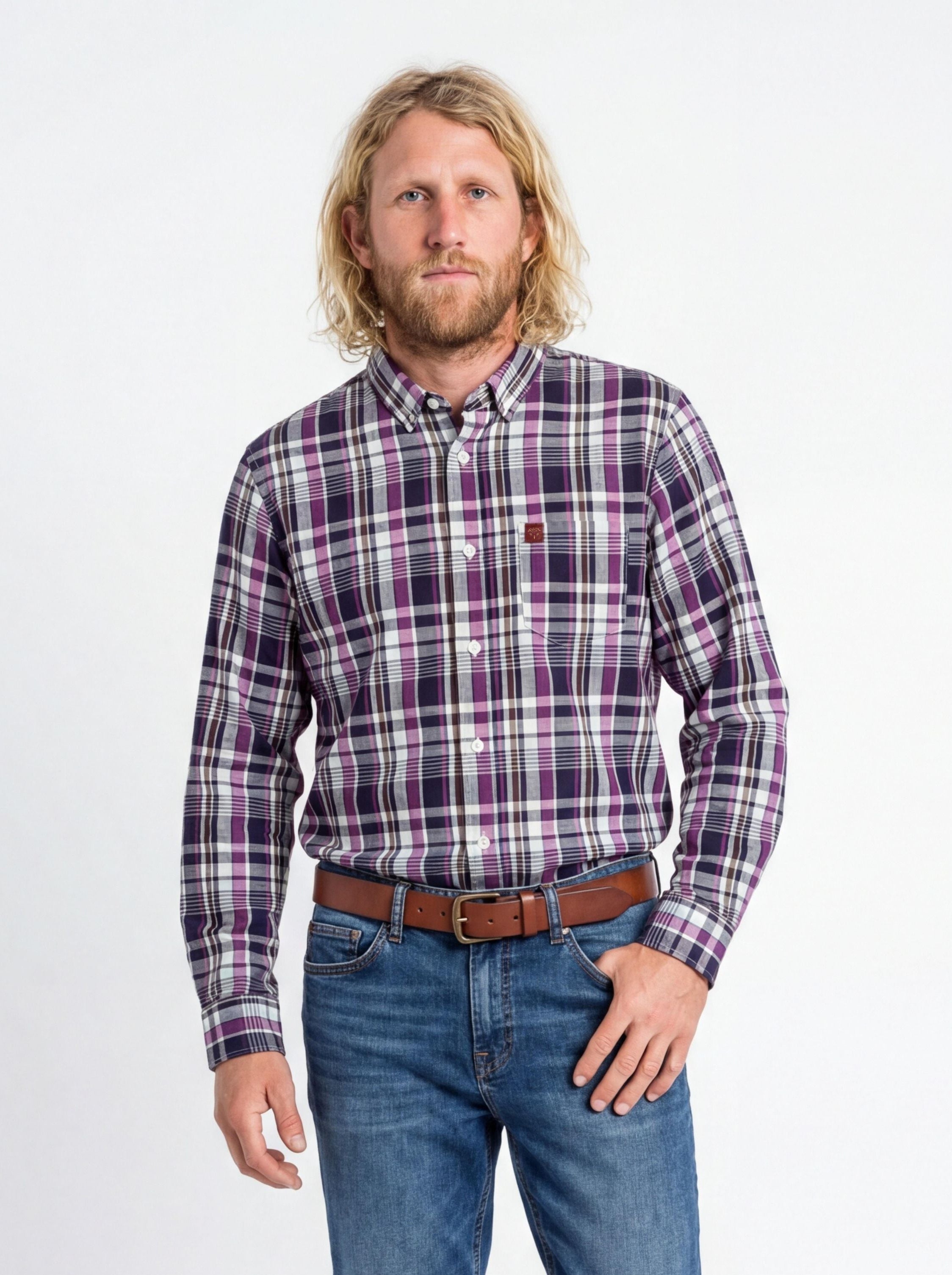 Adirondack Field Griffing Linen Blend Oxford — main product shot