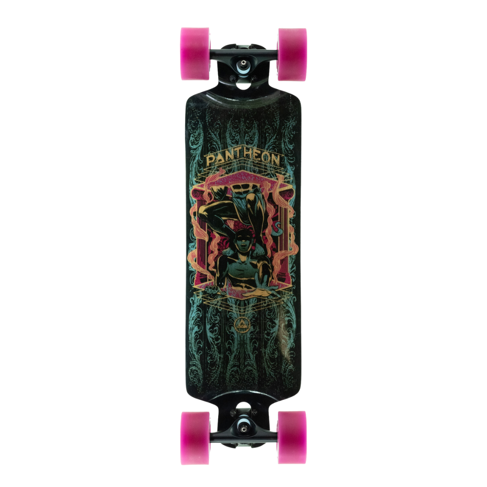 Pantheon Pranayama Portal Heavy Flex Longboard Complete - 31.5" by Skates USA
