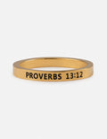 Elevated Faith Proverbs 13:12 Ring — main product shot