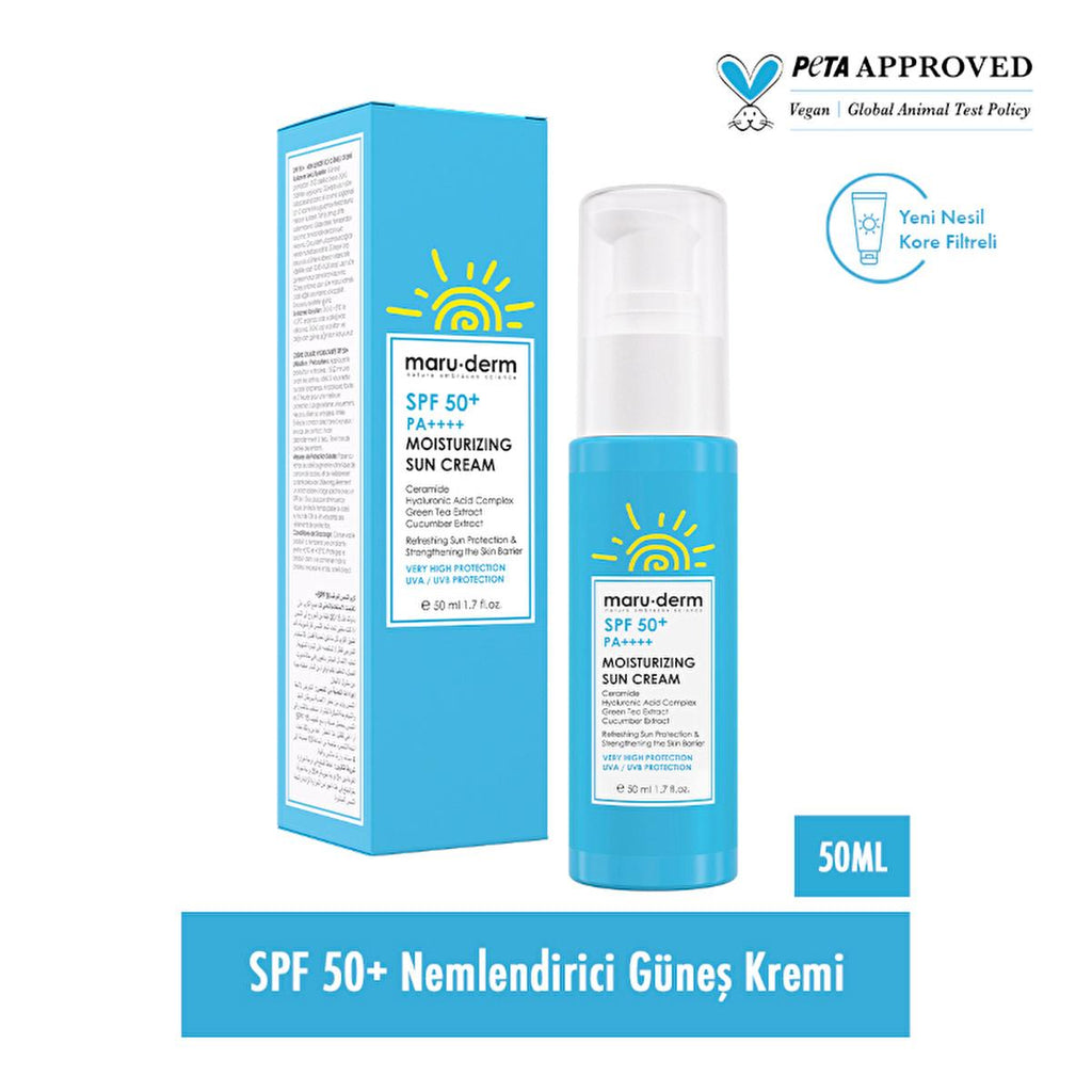 Maruderm SPF 50 Moisturizing Sunscreen Lotion - Non-Whitening, UVA/UVB Protection