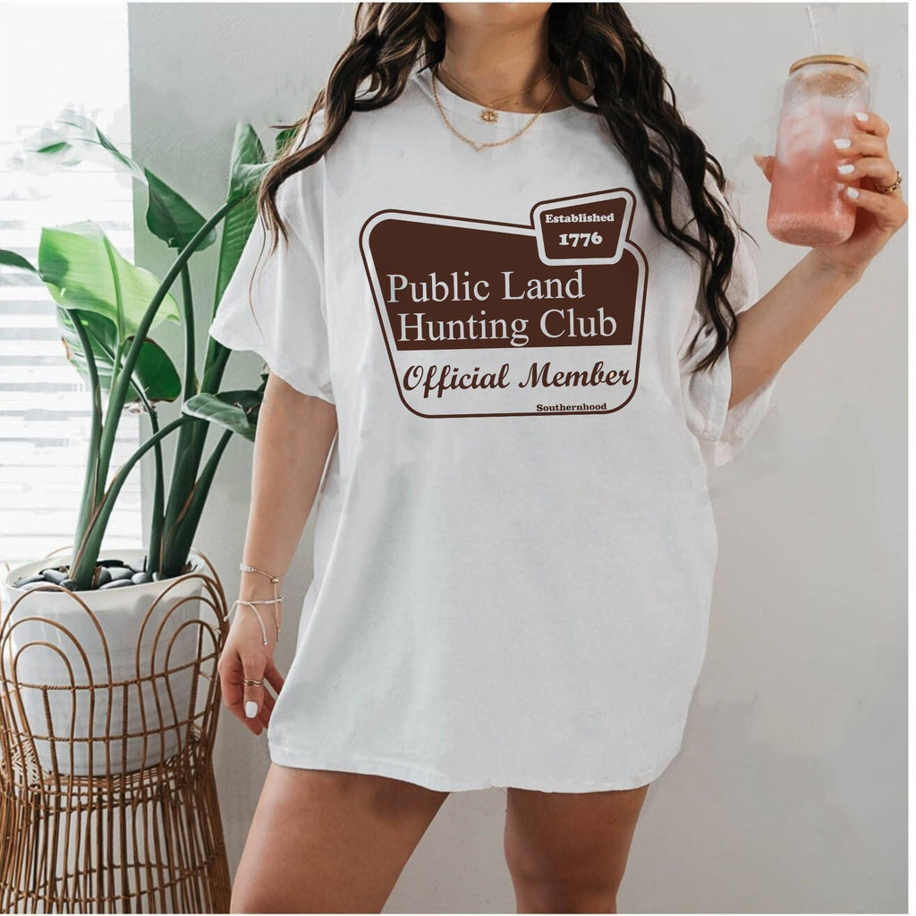 Pasimax Public Land Hunting Club T-Shirt — main product shot