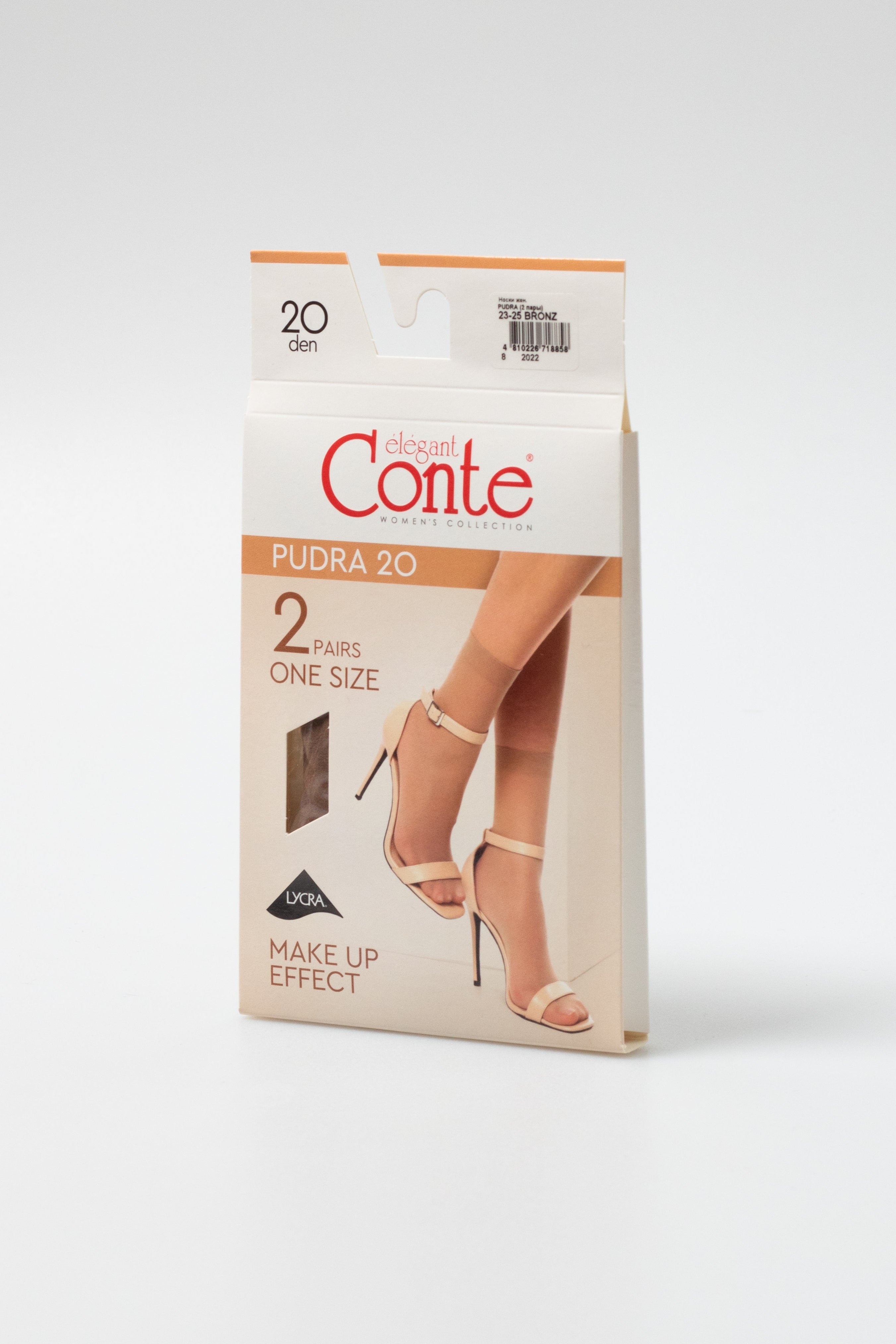 TheRanok.com Socks Conte Pudra 20 Den (2 pairs) — lifestyle context