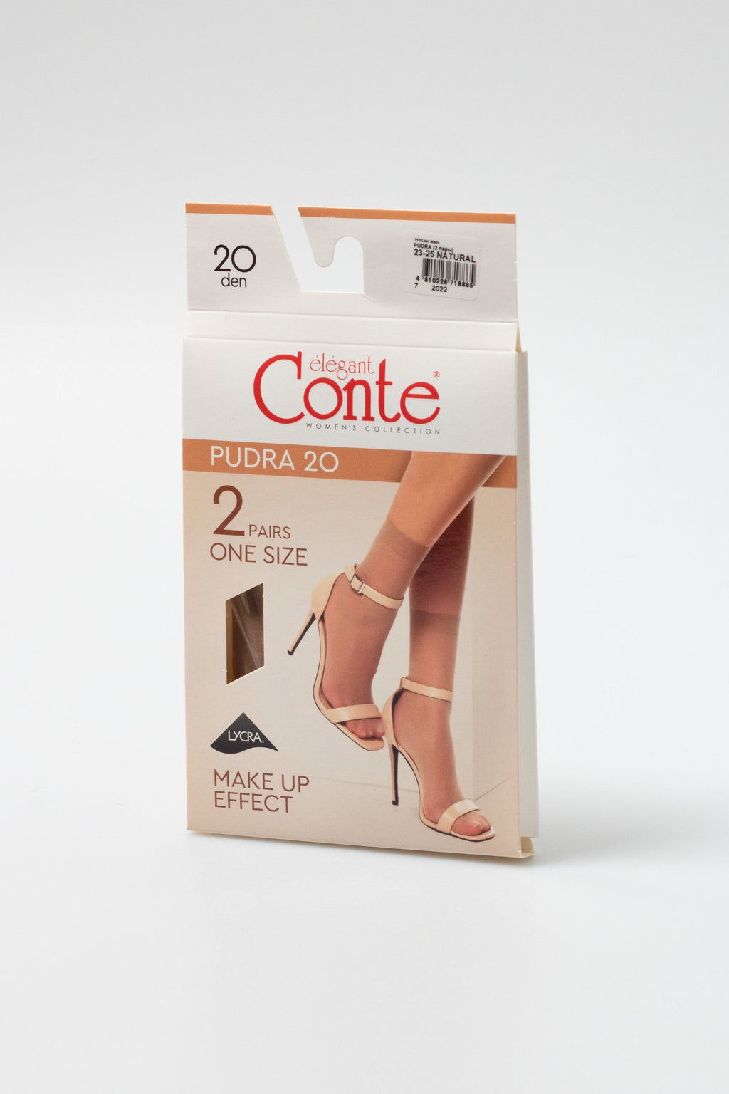 TheRanok.com Socks Conte Pudra 20 Den (2 pairs) — alternative angle