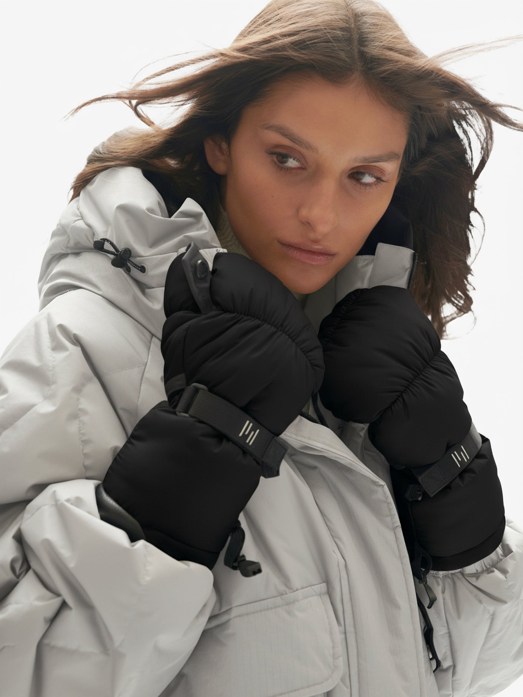 Holden Outerwear Puffy Mitten - Black — side view