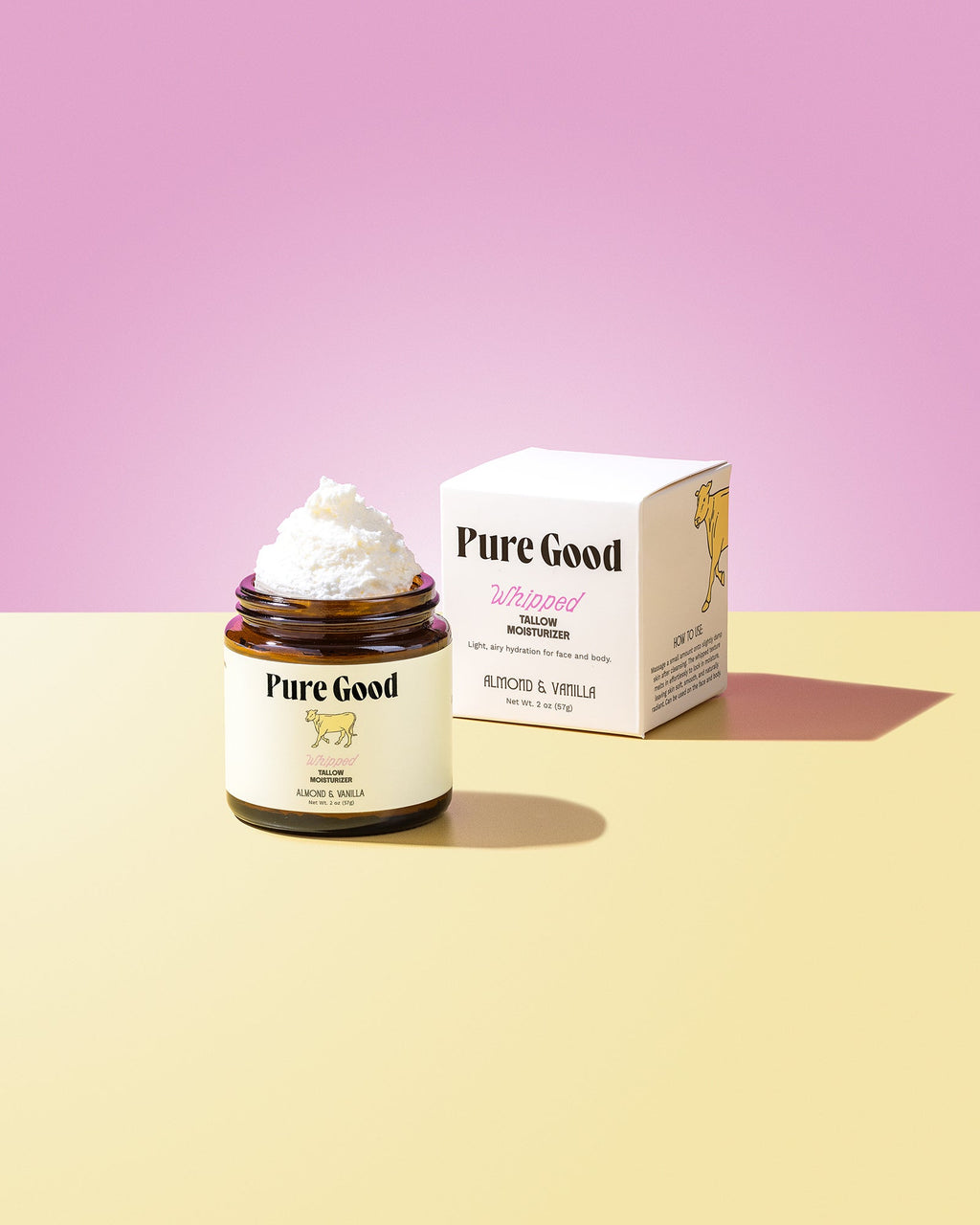 Almond + Vanilla Whipped Tallow