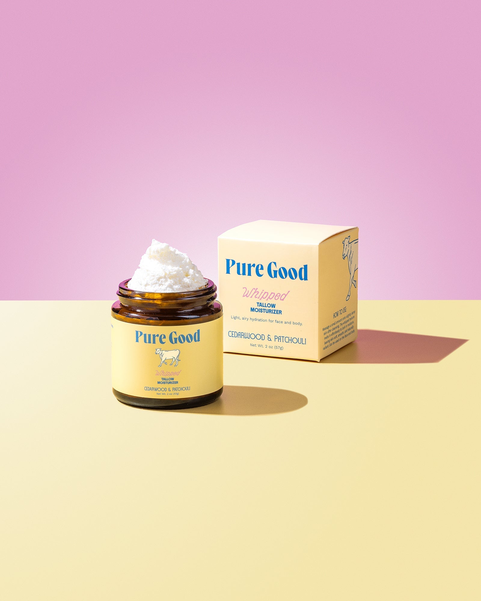 Cedarwood + Patchouli Whipped Tallow - Firming & Balancing