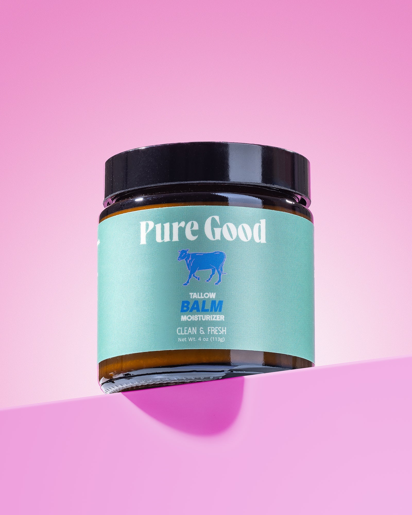 Pure Good LLC Clean & Fresh Tallow Balm - Cleansing & Acne Prone Skin — back view