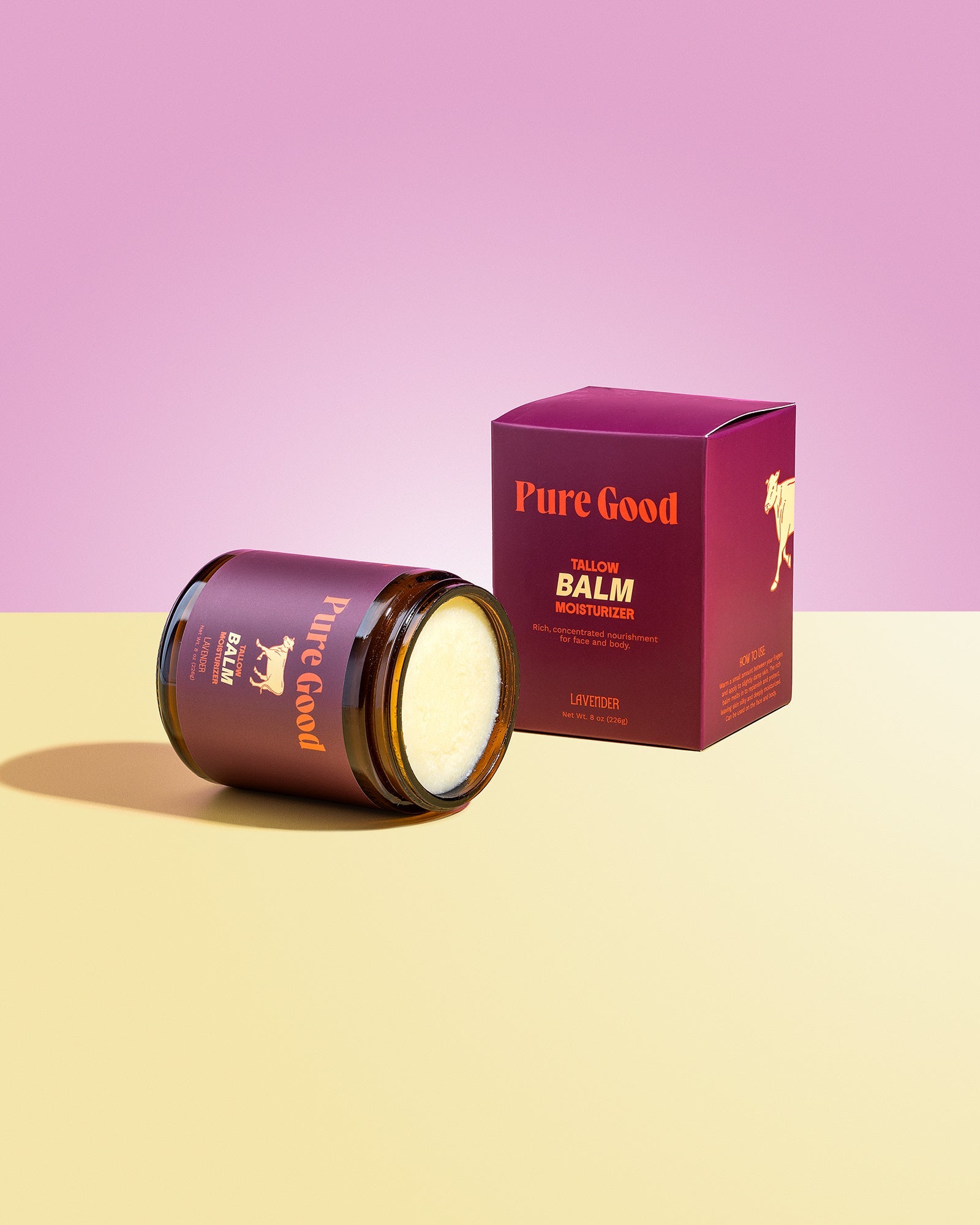 Pure Good LLC Lavender Tallow Balm - Calming & Restoring — main product shot