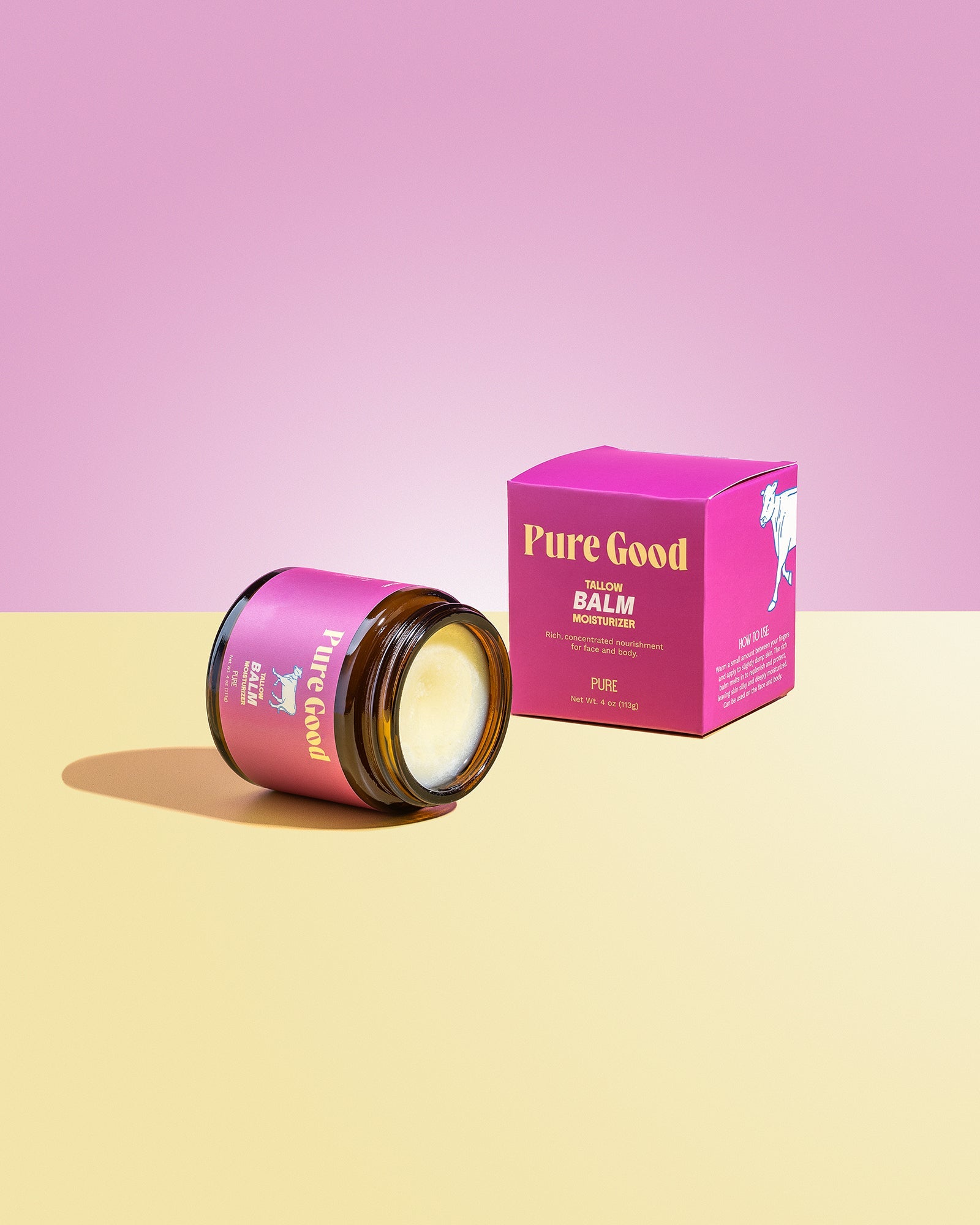Pure Good LLC Pure Tallow Balm - Perfect for sensitive skin of all ages. — detail close-up