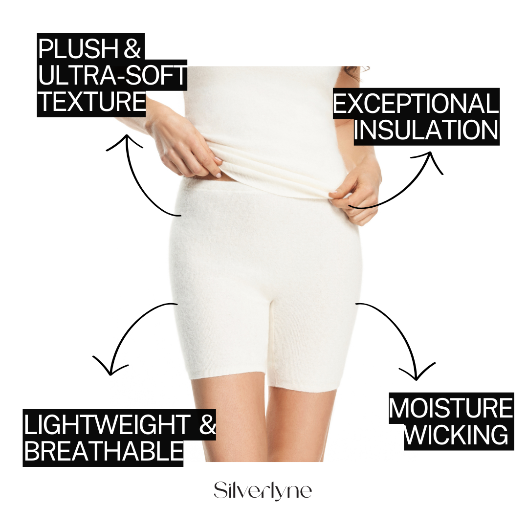 Silverlyne Pure Angora | Base layer shorts (Women's) — lifestyle context