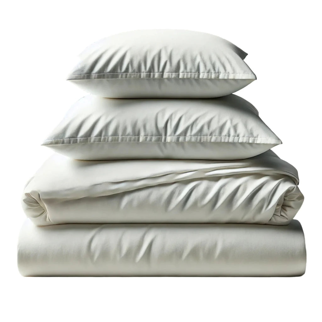 Bamboo Duvet Cover + 2 Shams Set – Pure Fiber