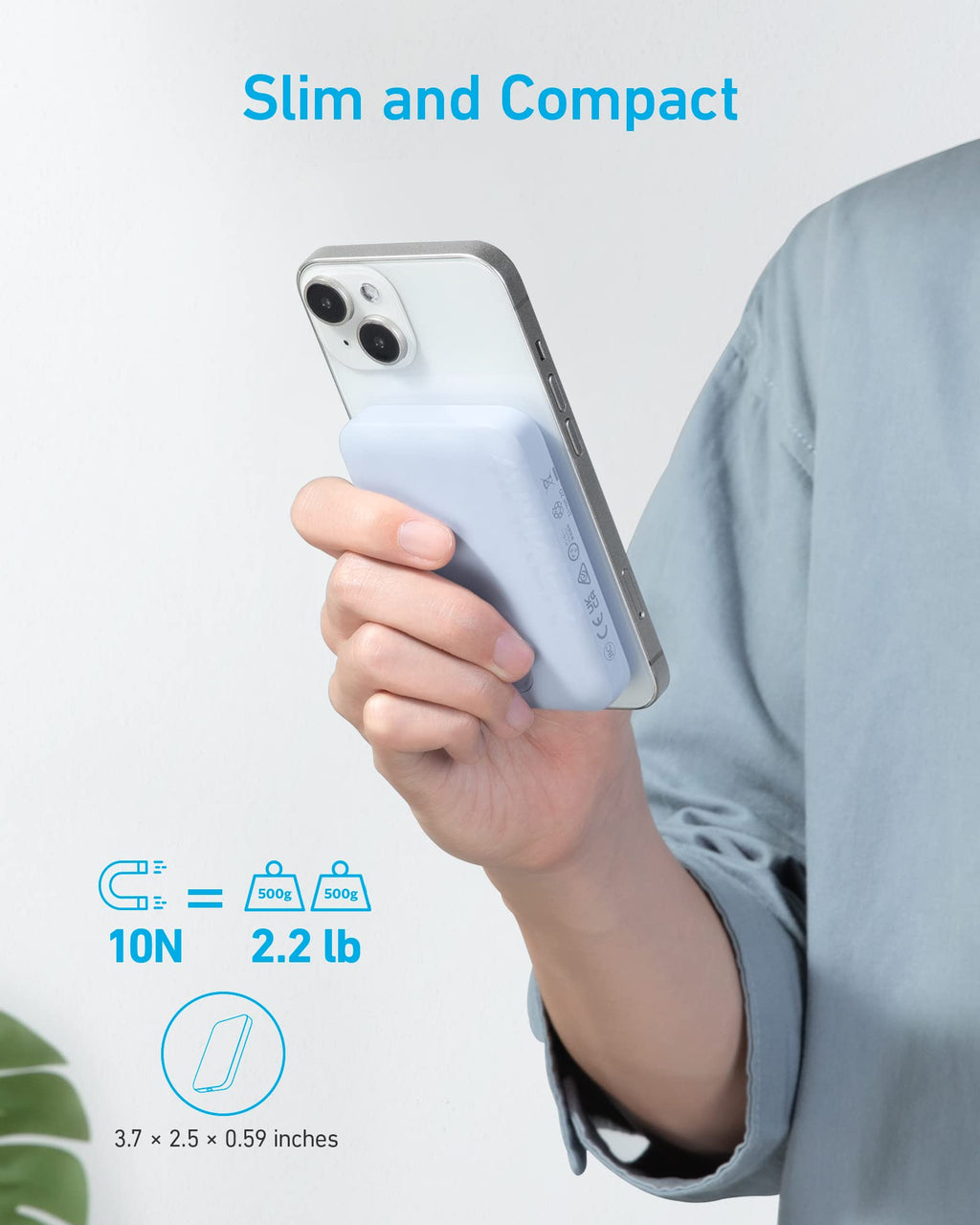 Anker <b>321</b> MagGo Battery (PowerCore Magnetic 5K), view 17