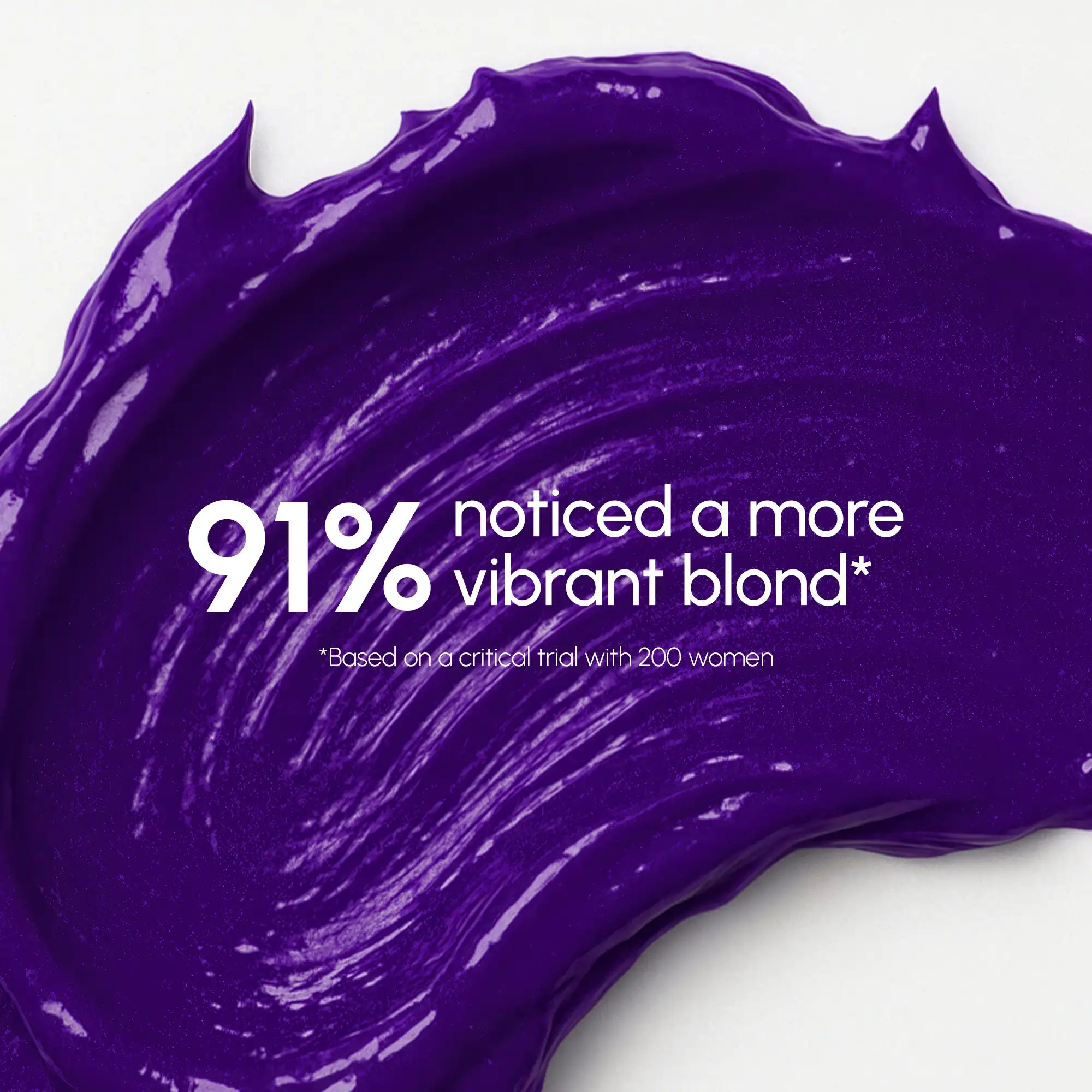 Maree Purple Mask for Blonde Hair — side view
