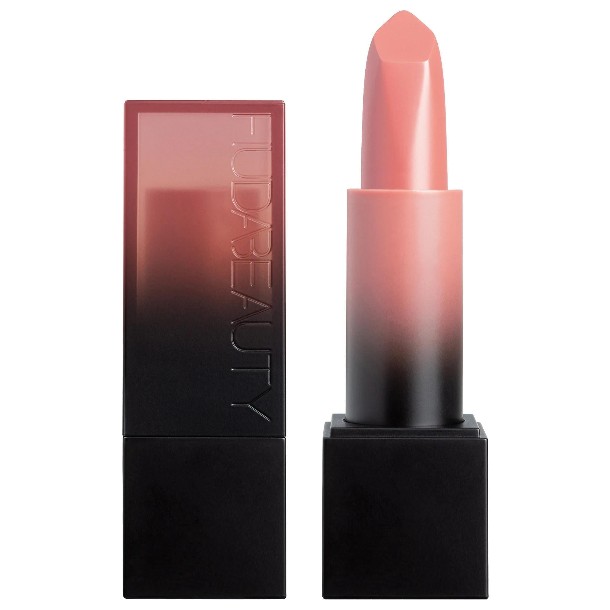 Power Bullet Cream Glow Hydrating Lipstick by Huda Beauty - Vegan, Gluten-Free, Moisturizing Lip Care