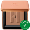 Power Sculpt: Velvet Talc-Free Powder Bronzer with Hyaluronic Acid - Natural Warmth, 12-Hour Wear, Clean & Vegan Bronzer