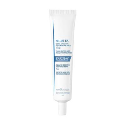 Ducray Kelual DS Soothing Face Cream 40ml - Fragrance-Free Comfort for Sensitive Skin