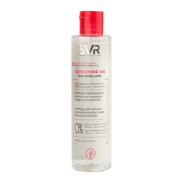 SVR Sensifine AR Micellar Water for Sensitive Skin - Gentle Makeup Remover, 6.76 fl oz
