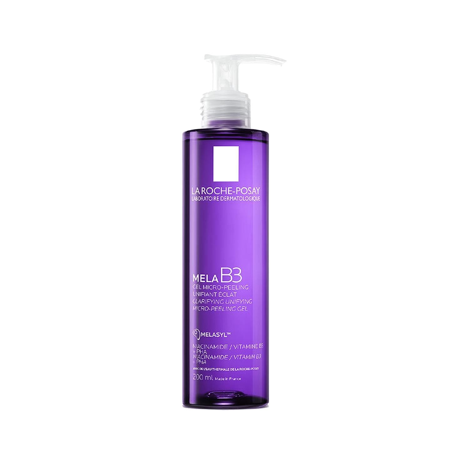 La Roche Posay Mela B3 Dark Spot Correction Cleansing Gel for Sensitive Skin - 200ml, Dermatologically Tested