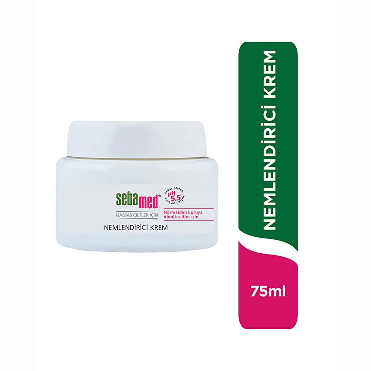 Sebamed Moisturizing Day Cream 75ml - Hydrates, Protects & Anti-Aging Vitamin E Face Cream for Sensitive Skin, Dermatologist Tested, Makeup Base
