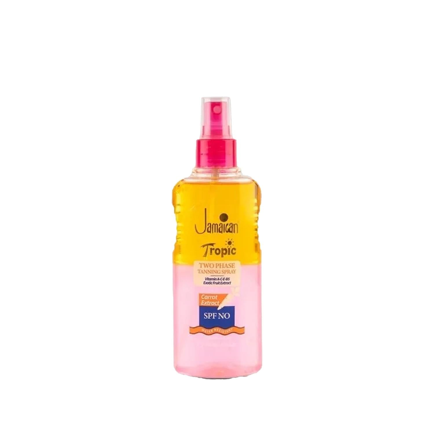 Jamaican Tropic Dual-Phase Self-Tanning Bronzer - 6.76 fl oz, Sunless Tanning Lotion for Natural-Looking Tan