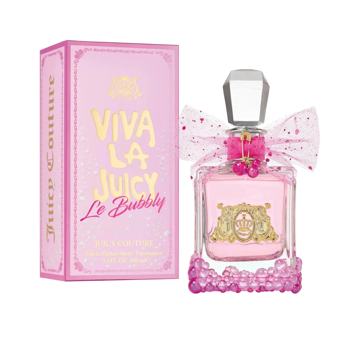 MANDOTOS Juicy Couture Viva La Juicy Le Bubbly Women's EDP — 3.4 fl oz bottle product shot