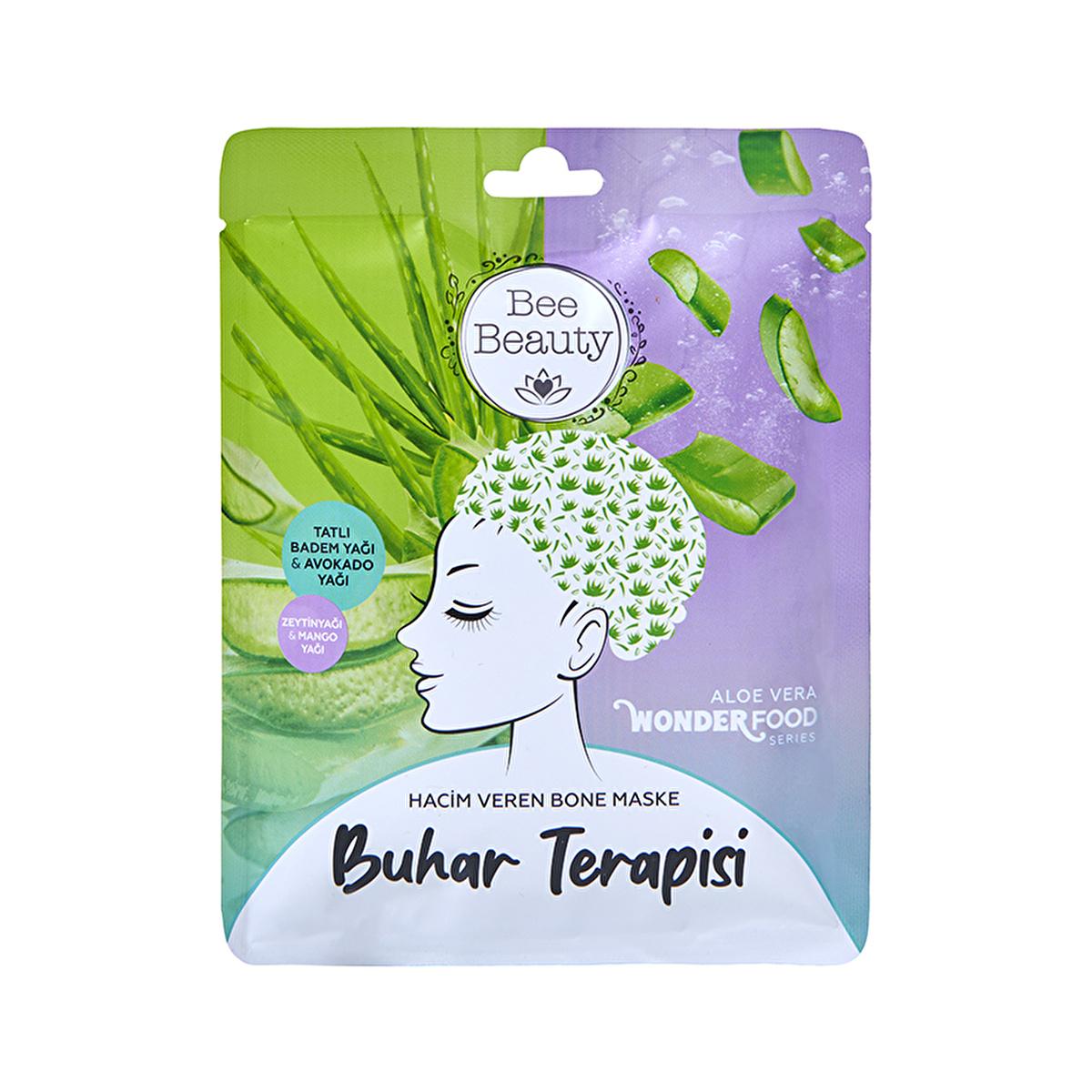 Bee Beauty Aloe Vera Hair Care Mask - Nourishing, Moisturizing, and Volumizing Treatment for Dry & Damaged Hair