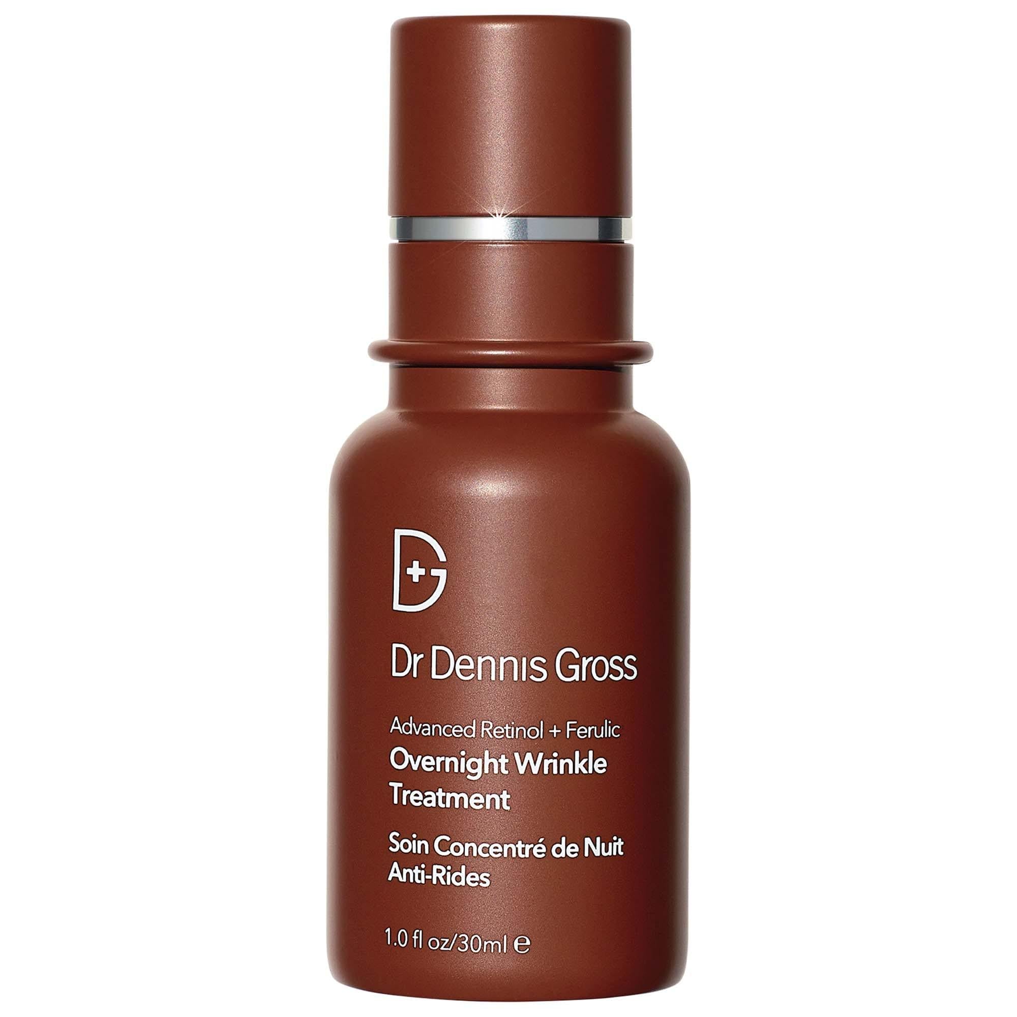 Advanced Retinol + Ferulic Overnight Wrinkle Treatment - Anti-Aging Skincare, Vegan & Gluten-Free