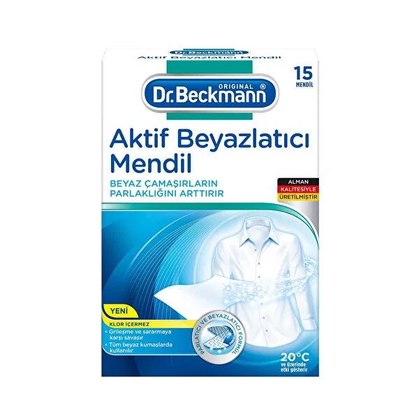 Dr. Beckmann Laundry Whitening Sheets - Keep Whites Bright, Prevent Graying - 15 Count - White Laundry Care, Clothing Whitening