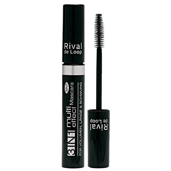 Rival de Loop Multi Effect Mascara 3in1 - Volumizing, Lengthening, and Separating for Sensitive Eyes