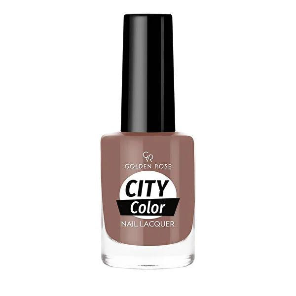 Golden Rose City Color Nail Lacquer No:131 - Long-Lasting Nail Polish with Rich Color Options