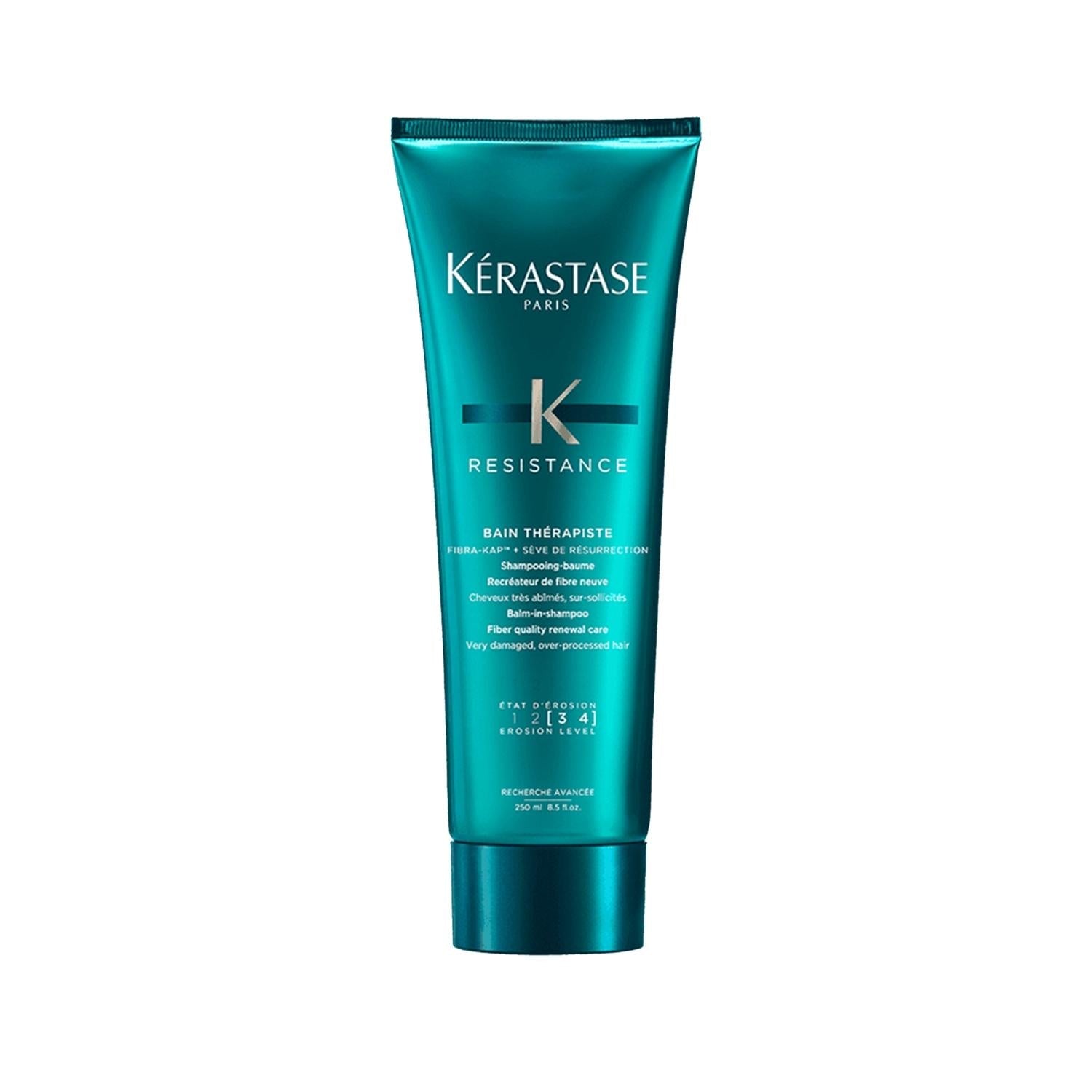 Kerastase Repairing Shampoo for Damaged & Over-processed Hair - Therapist Bain Therapiste 8.45 fl oz