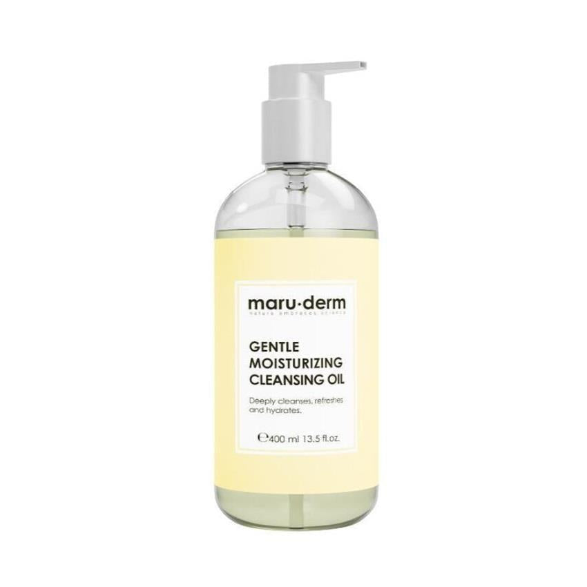 Maruderm Oil-Based Facial Cleanser - Gentle & Deep Cleansing Makeup Remover for Face & Body (400ml / 13.53 fl oz)