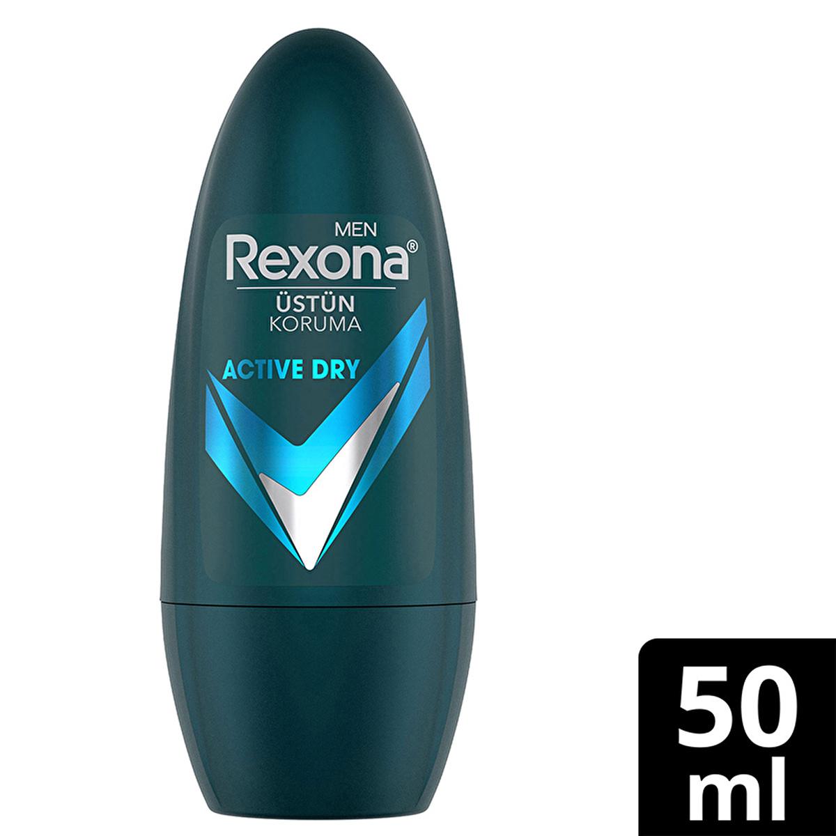 Rexona Active Dry Men's Roll On Deodorant - 72 Hour Continuous Protection | 1.69 fl. oz.