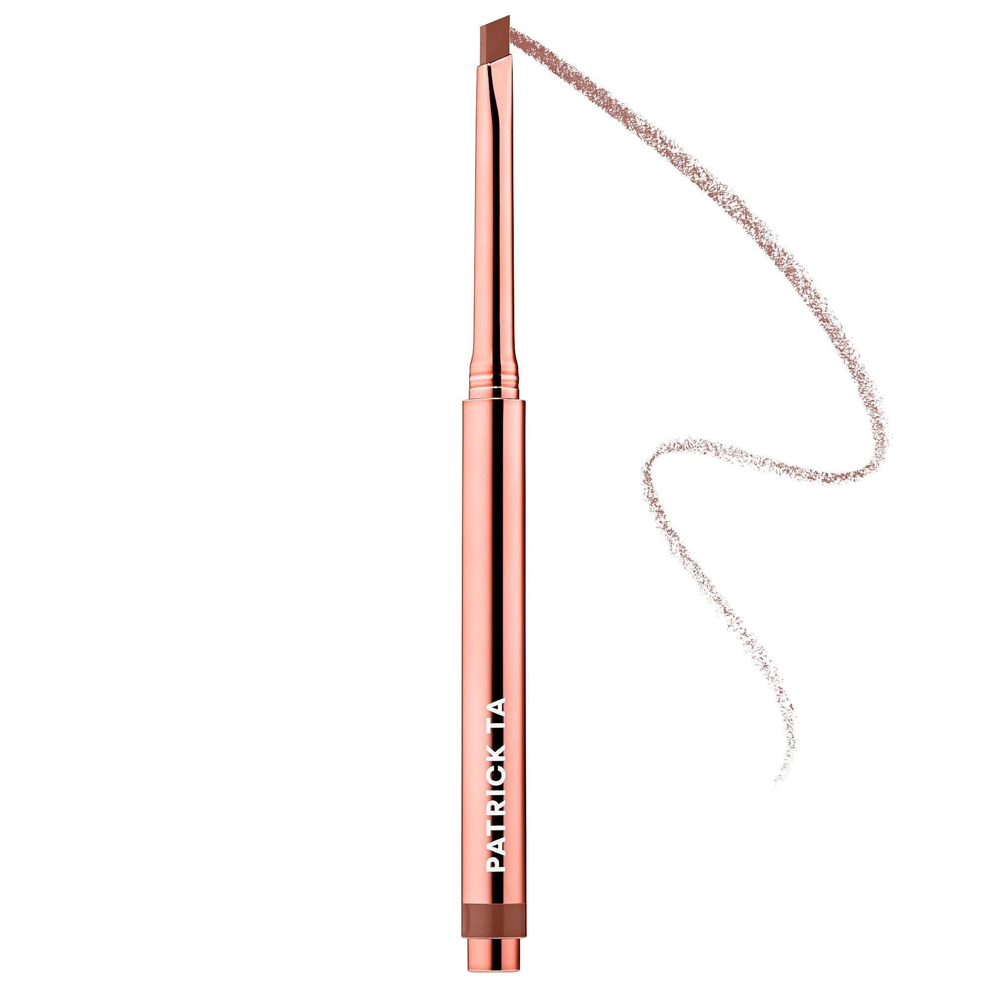 Patrick Ta: Monochrome Moment Precision Lip Crayon - Long-Lasting, Smudge-Proof Lip Definition, Vegan & Cruelty-Free Shades