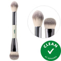 Real Techniques Dual-Ended Sculpt Brush for Precision Makeup Application - Vegan & Cruelty-Free Makeup Brush