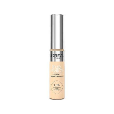 L'Oreal Paris True Match Radiant Serum Concealer - Lightweight, Flawless Coverage for Dark Circles & Imperfections